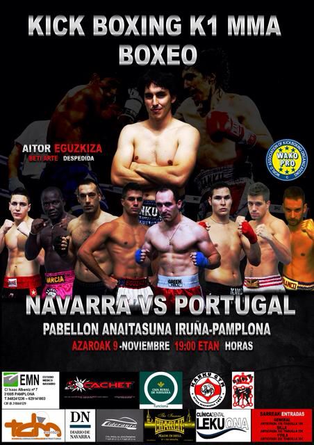 Resultados Velada Navarra VS Portugal